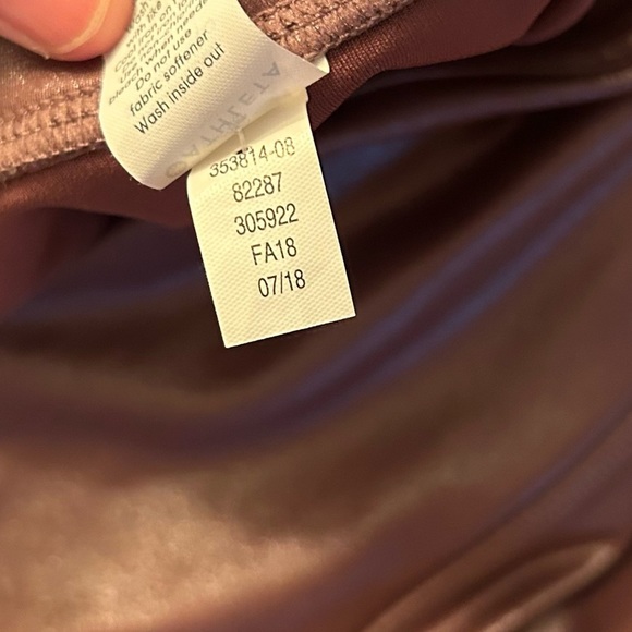 NWT Athleta Elation Shimmer High Rise Metallic Leggings Small Petite - Picture 6 of 9